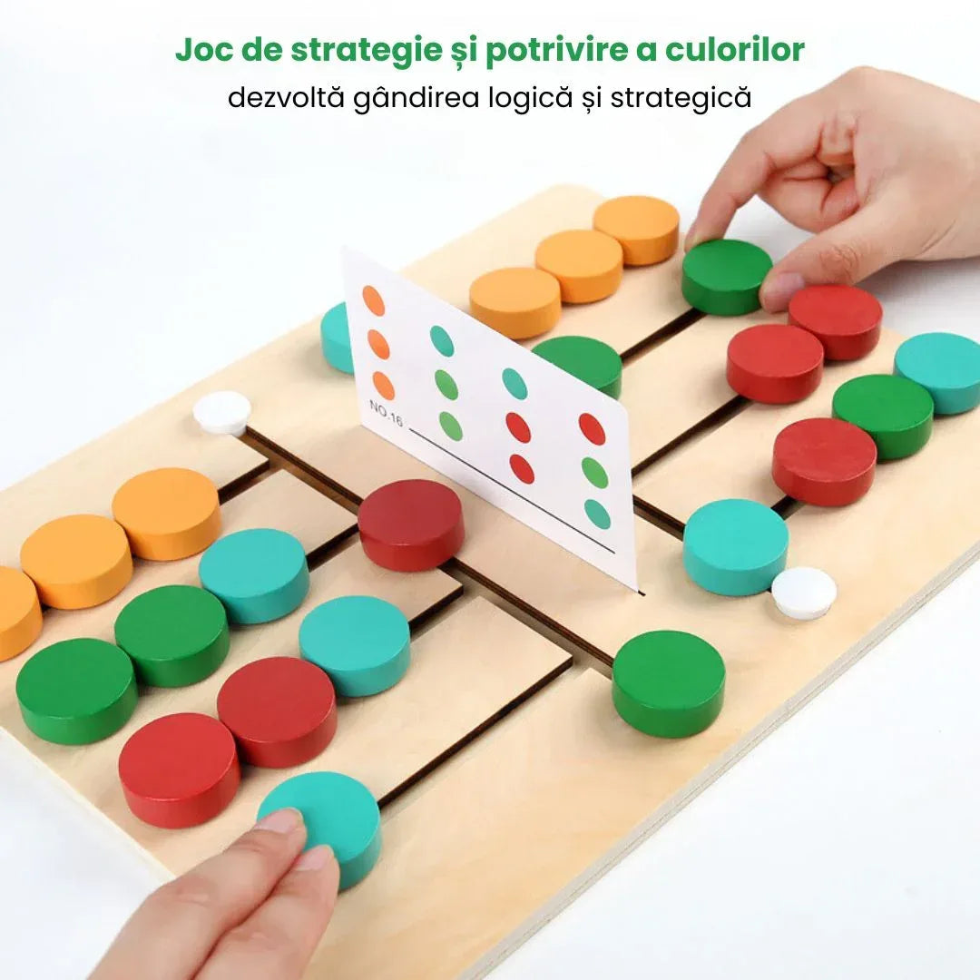 Joc de potrivire a culorilor, 1-2 jucători, 3 ani+